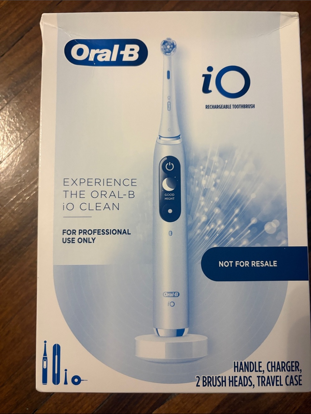 iO Rechargeable Electric Toothbrush - White io 9